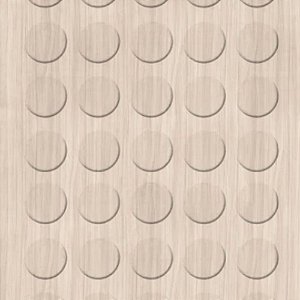 Tapa Furo Adesivo PVC Elmo Dubai 12mm 50 Unidades Guararapes