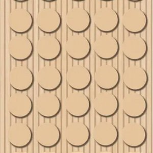 Tapa Furo Adesivo PVC Riga 12mm 50 Unidades Duratex