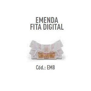 Emenda para Fita Digital EM8 - Led Line
