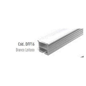 Difusor Flexivel Branco Embutido Rasgo 12mm - DFF16 - Led Line