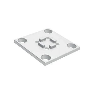 Kit 04 Unid. Suporte Fixação Teto/Parede Perfil Link da Rometal