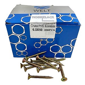 PARAFUSO WELT CH PHS 6.0 X 50 - 300UN