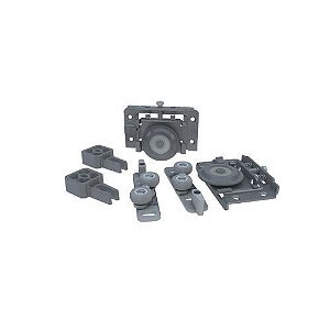 Sistema para Porta de Correr até 60kg 1 Porta com Guia Universal RO 624030 Rometal