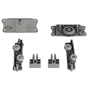 Sistema Deslizante RO 44 4032 Flex (60 Kg) Embutido para 01 Porta Rometal