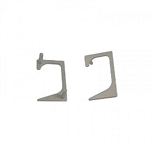 Ponteira Vazada (par) PE-179 Champagne Claro – Rometal