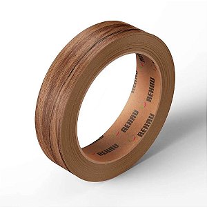 Fita de Borda Nature Nogal Terracota 64mm Rolo de 20m Arauco Rehau
