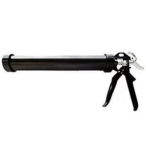 Aplicador De Silicone em Alumínio Sache Profissional 600ml Preto Tekbond