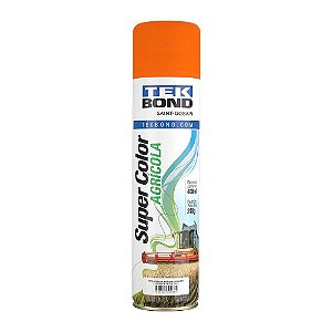 Tinta Spray Agrícola Laranja 240gr/400ml - Tekbond