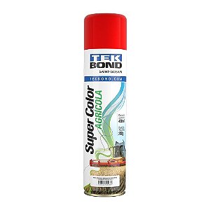 Tinta Spray Agrícola Vermelho 240gr/400ml - Tekbond