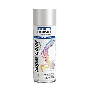 Tinta Spray Aluminio Uso Geral 250gr/350ml - Tekbond