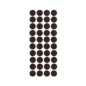 Tapa Furo Adesivo Araton Greenplac 12mm Cartela 40 unid Jfex