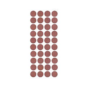 Tapa Furo Adesivo Urban Greenplac 12mm Cartela 40 unid