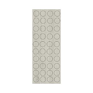 Tapa Furo Adesivo Versalhes Greenplac 12mm Cartela 40 unid