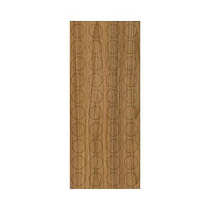 Tapa Furo Adesivo Amazonas Freijó Greenplac 12mm Cartela 40 unid