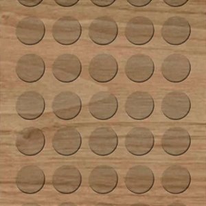 Tapa Furo Adesivo Carmel 12mm 40 Unidades Greenplac