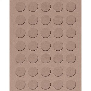 Tapa Furo Adesivo Rosato 12mm 40 Unidades Greenplac