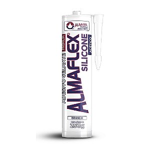 SILICONE ACETICO BRANCO 250G ALMASUPER
