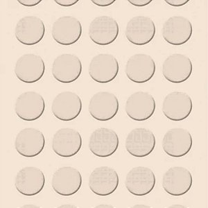 Tapa Furo Adesivo Rosa Infinito 12mm 40 Unidades Duratex