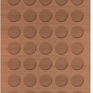 Tapa Furo Adesivo Carvalho Avelã 12mm 40 Unidades Duratex