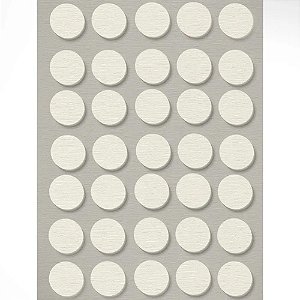 Tapa Furo Adesivo Trama Palha 12mm 40 Unidades Duratex