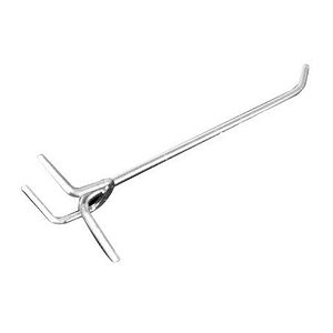 Gancho Expositor Eucatex 10cm Zincado Alfani