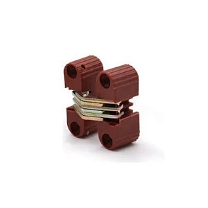 Dobradiça Invisivel 180° Marrom Para Tampo FGVTN