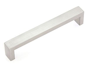 Puxador com Alça Abruzzo Inox Preto 192mm A955PR Geris