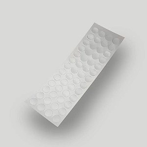 Tapa Furo Adesivo Branco Guararapes 18mm Cartela 40 unid
