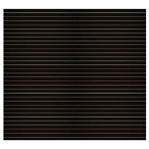 Painel MDF Canaletado Preto 2,75mt X 1,85mt X 18mm