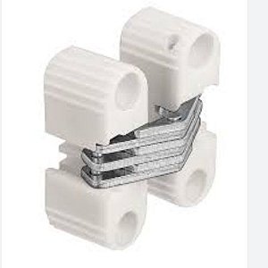 Dobradiça Invisivel 180° Branca Para Tampo FGVTN - 1000 un