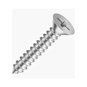 Parafuso Zincado 4.2 X 38 Para Deck Cabeça Chata Phillips 500un  - Ciser