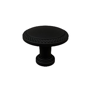 Puxador Ponto Ales IL-119 30mm Preto Italy Line