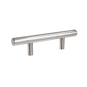 Puxador Primus IL-814 64mm Inox Polido-202 Italy Line
