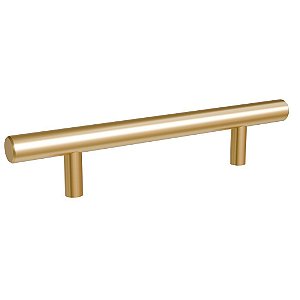 Puxador Primus IL-814 96mm Dourado Matte-202 Italy Line