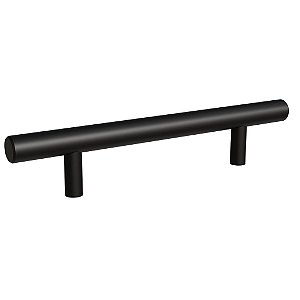 Puxador Primus IL-814 96mm Inox Preto-202 Italy Line