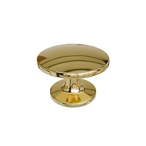 Puxador Sinnai Il-808 30mm Ouro Real Italy Line