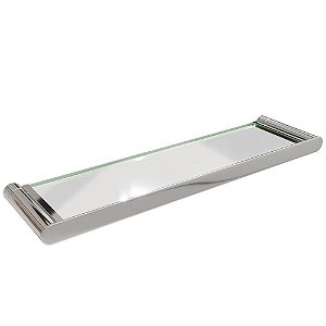 Porta Shampoo Solano Inox Polido Italy Line