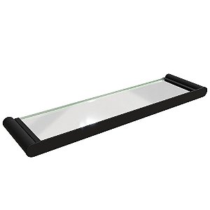 Porta Shampoo Solano Inox Black Italy Line
