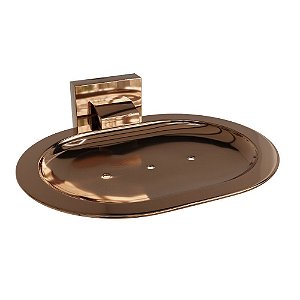 Porta Sabonete Eterna Red Gold Italy line