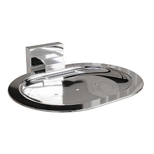 Porta Sabonete Eterna Inox Polido Italy Line