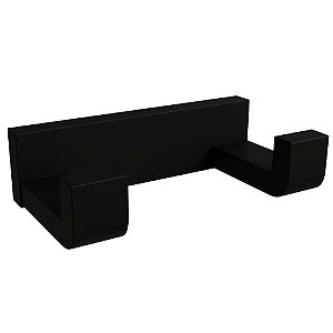 Cabide Duplo Eterna 9022 Black Italy Line