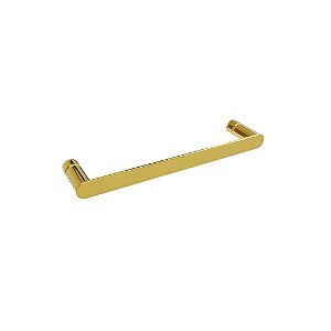 Porta Toalha Solano 300mm Inox Gold Italy Line