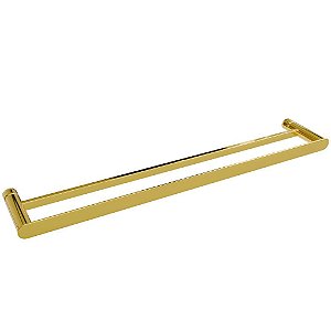 Porta Toalha Solano 600mm Inox Gold Italy Line