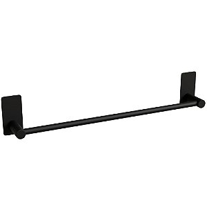 Porta Toalha Delia 450mm Aço Inox Black Italy Line