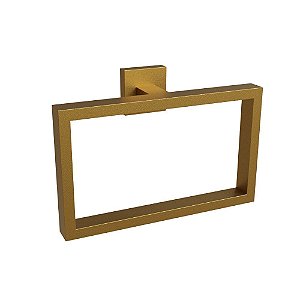 Toalheiro Argola Eterna Gold Matte Italy Line