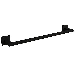 Porta Toalha Eterna 450mm Black Italy Line