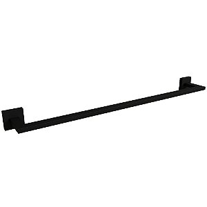 Porta Toalha Eterna 600mm Inox Black Italy Line