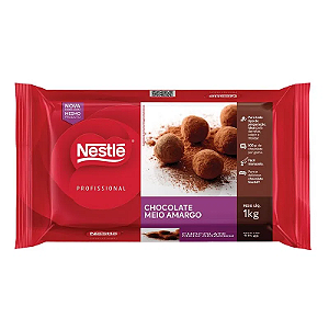 Chocolate Meio Amargo 1Kg NESTLÉ
