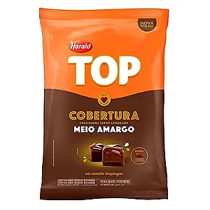 Cobertura de Chocolate Meio Amargo Top - Gotas 1,01Kg HARALD