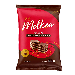 Chocolate Melken 70% - Gotas 1,010kg - HARALD